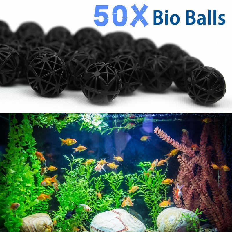 Marine Fish Tank - 50 Adet 16mm Akvaryum Biyolojik Filtre