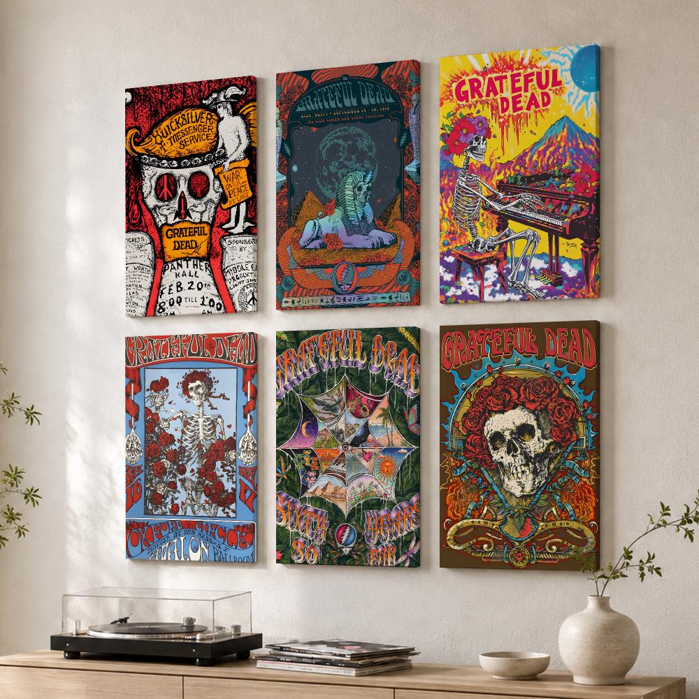 Live Rock - Rock Grubu Grateful Dead Temalı, Çerçeveli