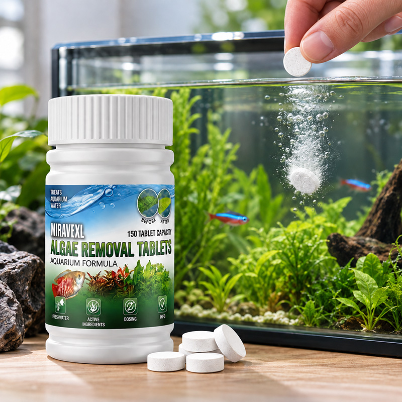 Ocean Aquarium - MIRAVEXL 150 Tablet, Akvaryum Alg Giderici,