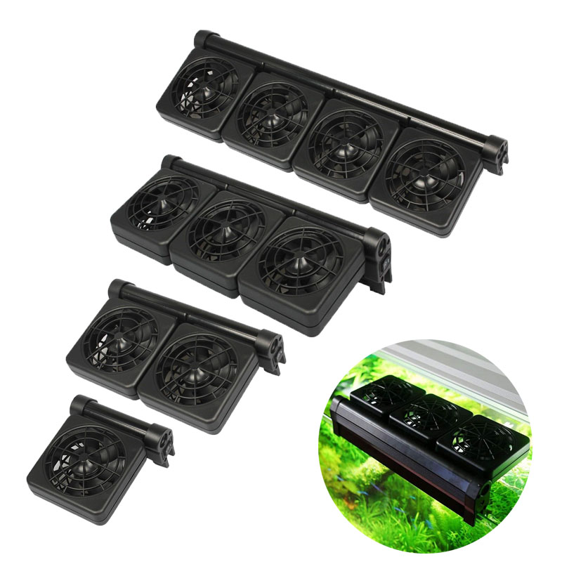 Saltwater Tank - 1/2/3/4 Akvaryum Fanları Soğutucular Su Sıcaklık