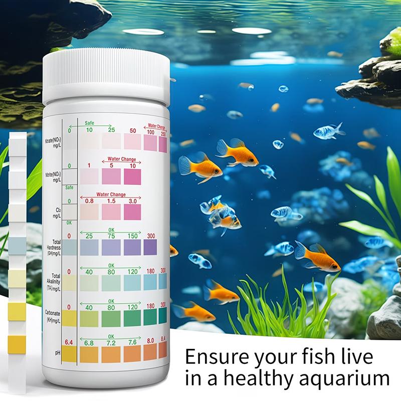 Akvaryum Su Test Şeritleri 8'i - Reef Aquarium incelemesi ve fiyatı