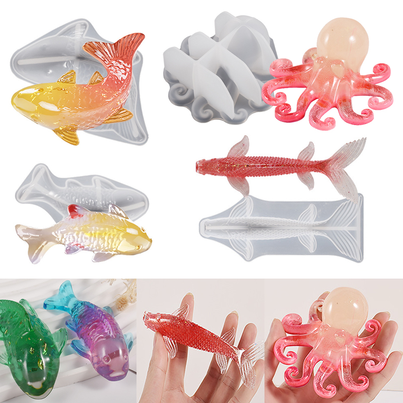 3D Koi Balık Şekilli Epoksi Re - Marine Fish Tank incelemesi ve fiyatı