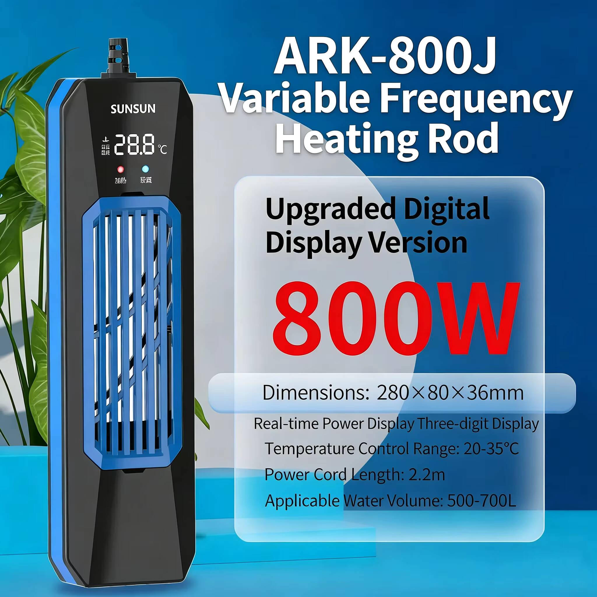 50-1000W YENİ SUNSUN PTC ARK Y - Reef Tank Filter incelemesi ve fiyatı