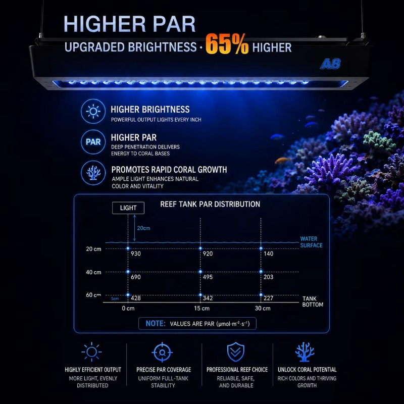 AIPAI A8 III Serisi A8SE/A8 Pr - Marine Coral incelemesi ve fiyatı