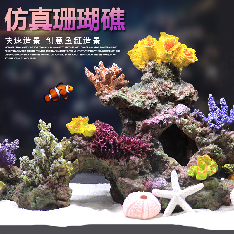 Peyzaj Kayaları, Gizli Evler,  - Marine Aquarium Epoxy incelemesi ve fiyatı
